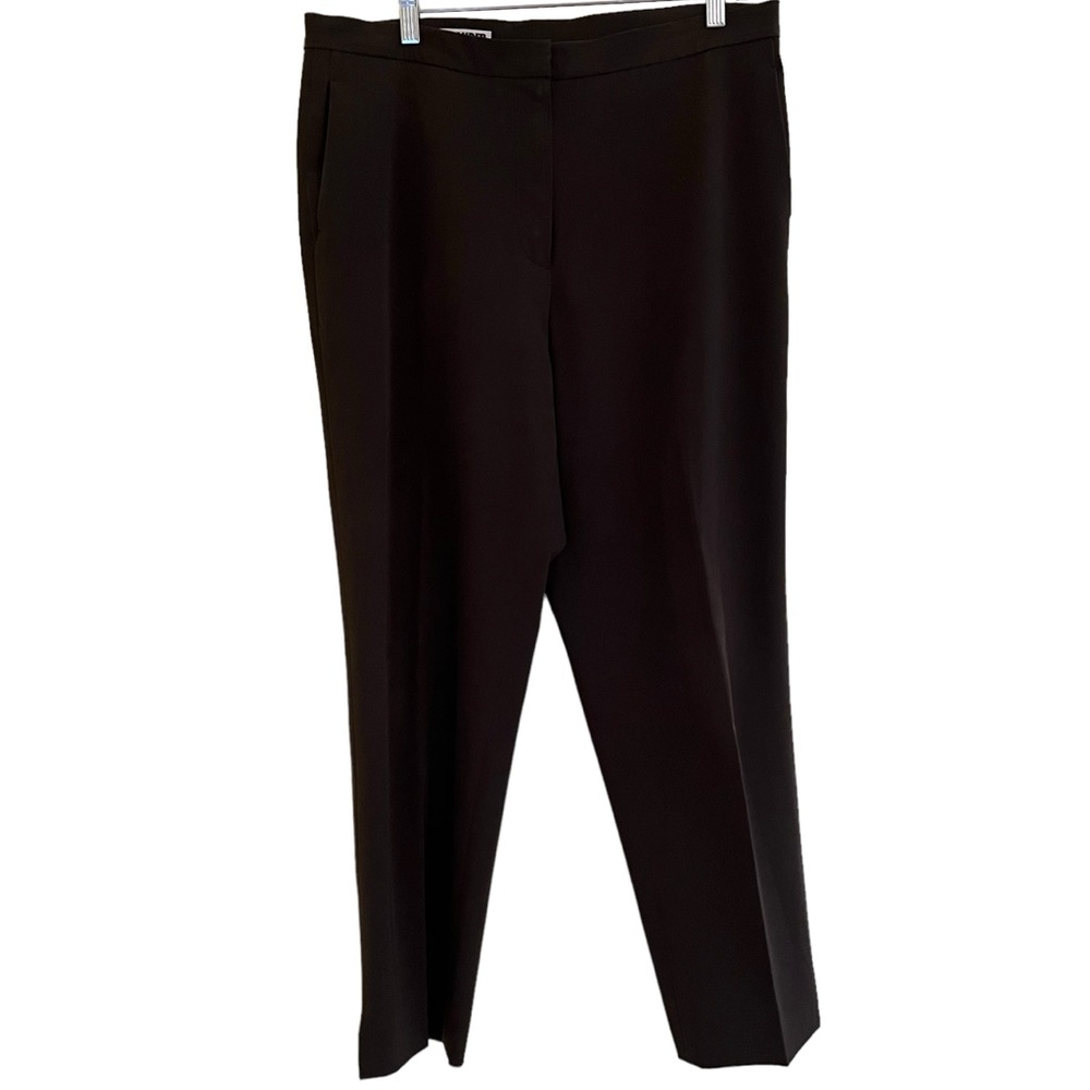 Jil Sander Grey/Brown Flat Front Slim Trouser 42(12)